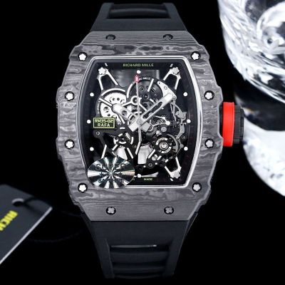 RICHARD MILLE RM35-02 Rafael Nadal  NTPT Carbon Fiber oysterflex bracelet for sale